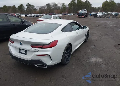 2025 BMW M850I xDrive из США, поврежденный, VIN WBABC4C04SCU40742